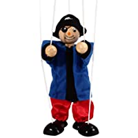 Los mejores  - Naugust Marioneta de cuerda pirata- juguetes de madera para niños de Marioneta- muñeca de marioneta para padres e hijos…